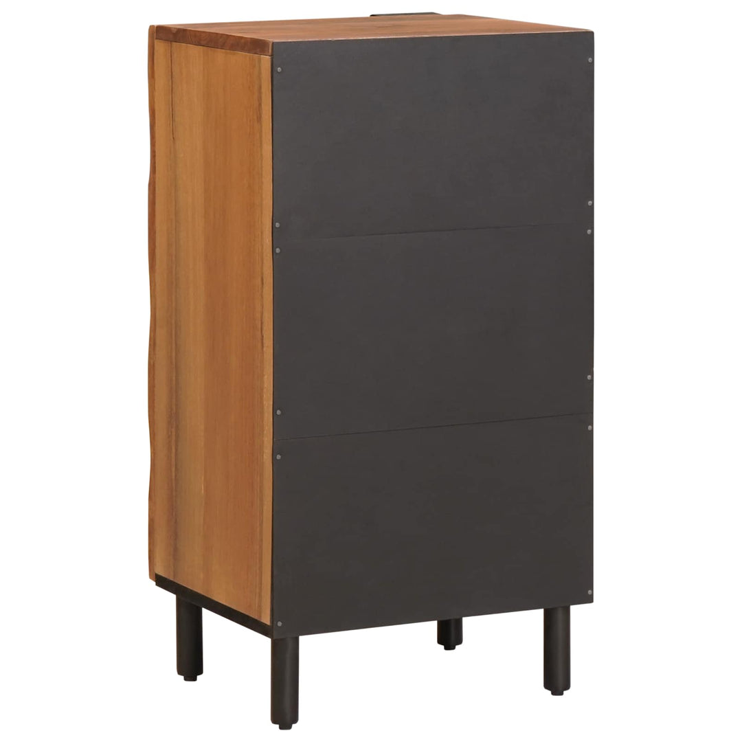 Sideboard Acacia Brun Finish 40 x 33 x 75 cm Massivt mangotræ