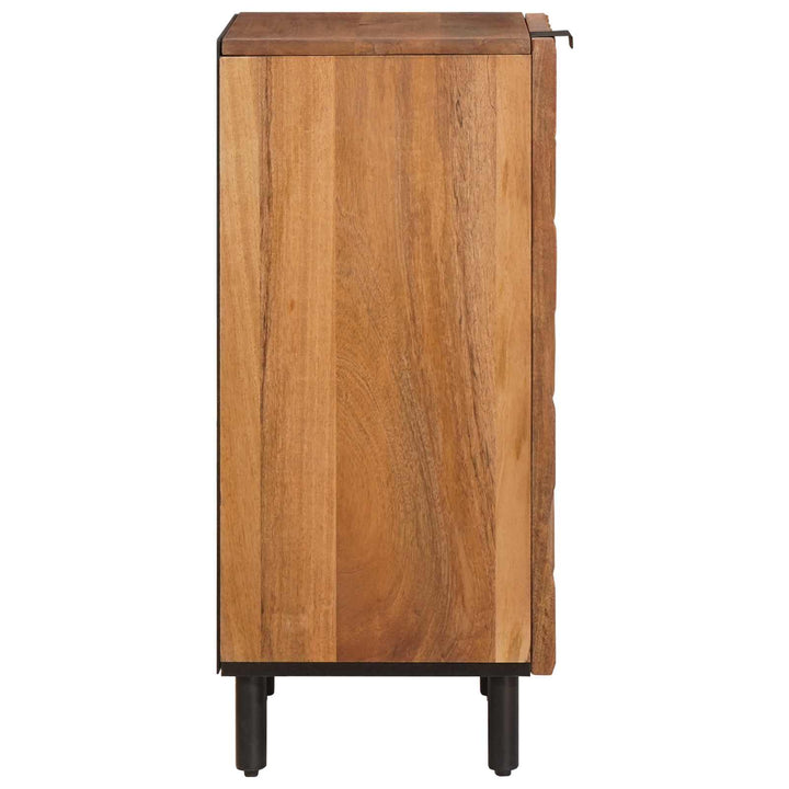 Sideboard Acacia Brun Finish 40 x 33 x 75 cm Massivt mangotræ