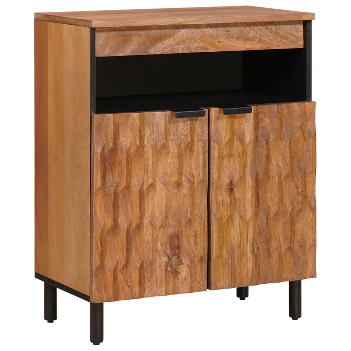 Sideboard Acacia Brun Finish 60 x 33 x 75 cm Massivt mangotræ