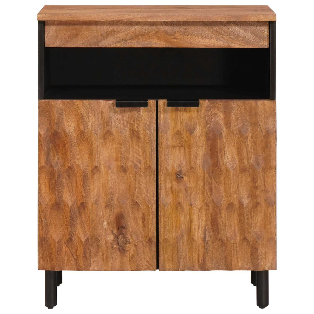 Sideboard Acacia Brun Finish 60 x 33 x 75 cm Massivt mangotræ