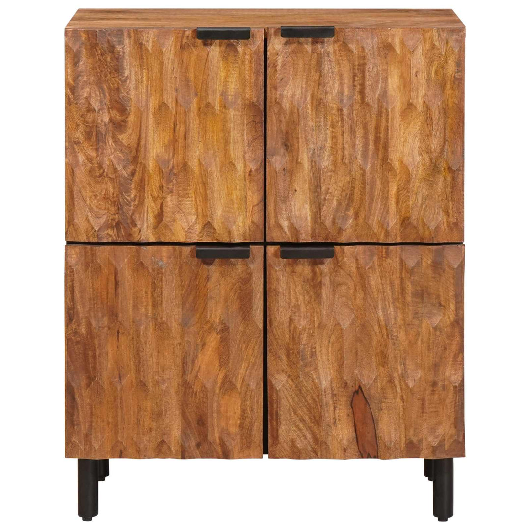 Sideboard Acacia Brun Finish 60 x 33 x 75 cm Massivt mangotræ