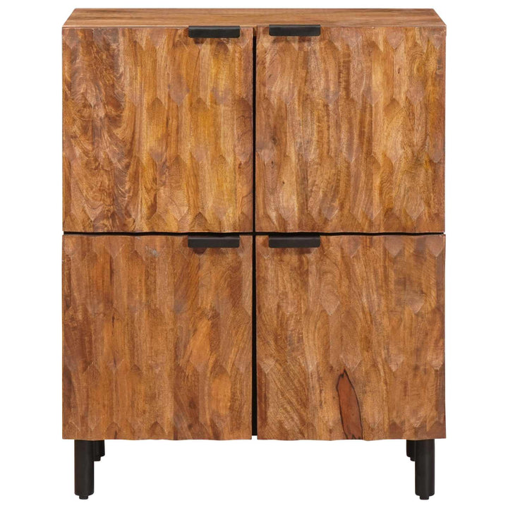 Sideboard Acacia Brun Finish 60 x 33 x 75 cm Massivt mangotræ