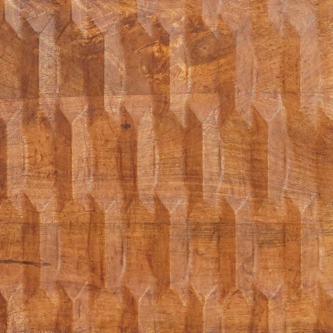 Sideboard Acacia Brun Finish 80 x 33 x 75 cm Massivt mangotræ