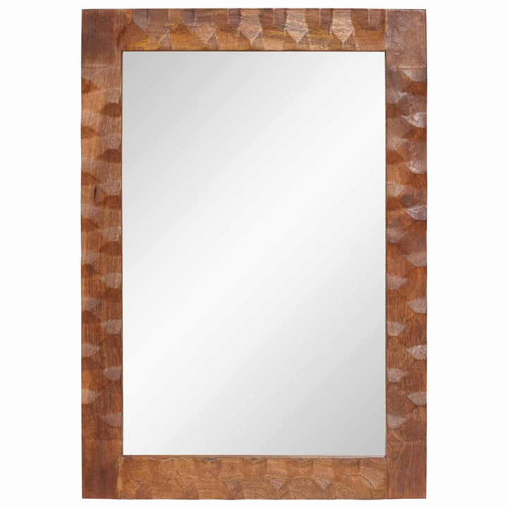 Badeværelsesspejl Acacia Brun Finish 50 x 70 x 2,5 cm