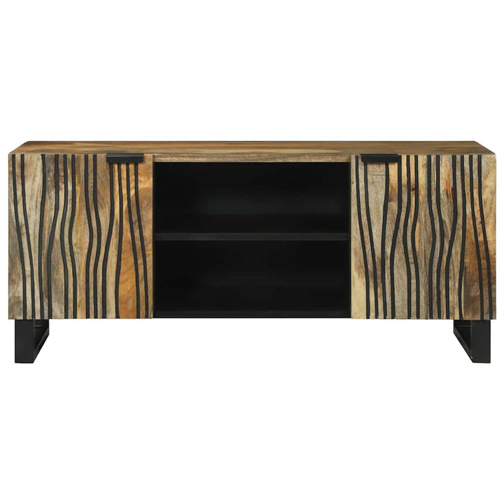 TV Enheder Brun 105 x 33 x 46 cm Konstrueret træ