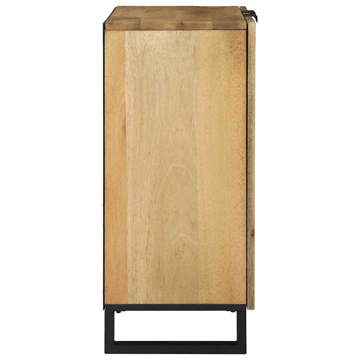 Sideboard Naturfarvet 60 x 33,5 x 75 cm Massivt mangotræ