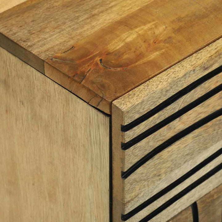 Natskab Naturfarvet 50 x 33 x 60 cm Konstrueret træ