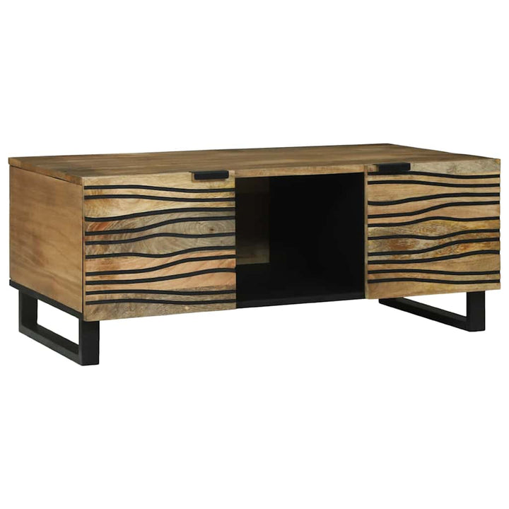 Sofabord Naturfarvet 100 x 54 x 40 cm Konstrueret træ
