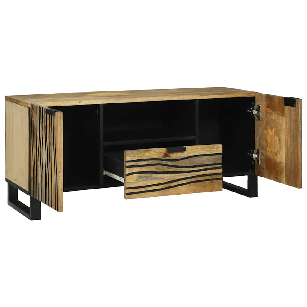 TV Enheder med skuffe Brun 105 x 33 x 46 cm Konstrueret træ