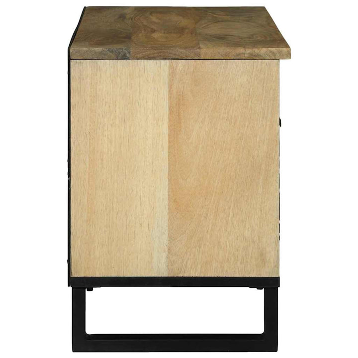 TV Enheder med skuffe Brun 80 x 33 x 46 cm Konstrueret træ