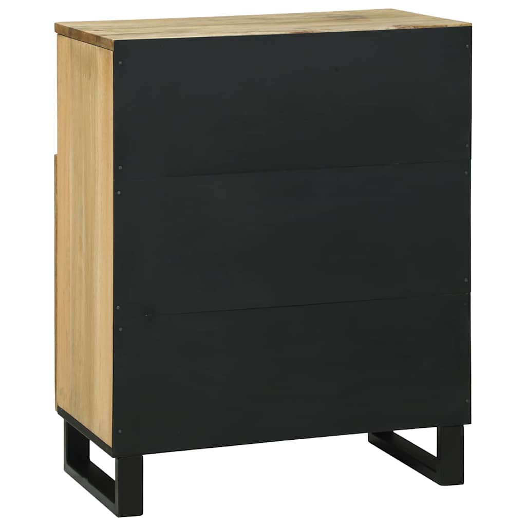 Sideboard med skuffe Brun 60 x 33 x 75 cm Massivt mangotræ