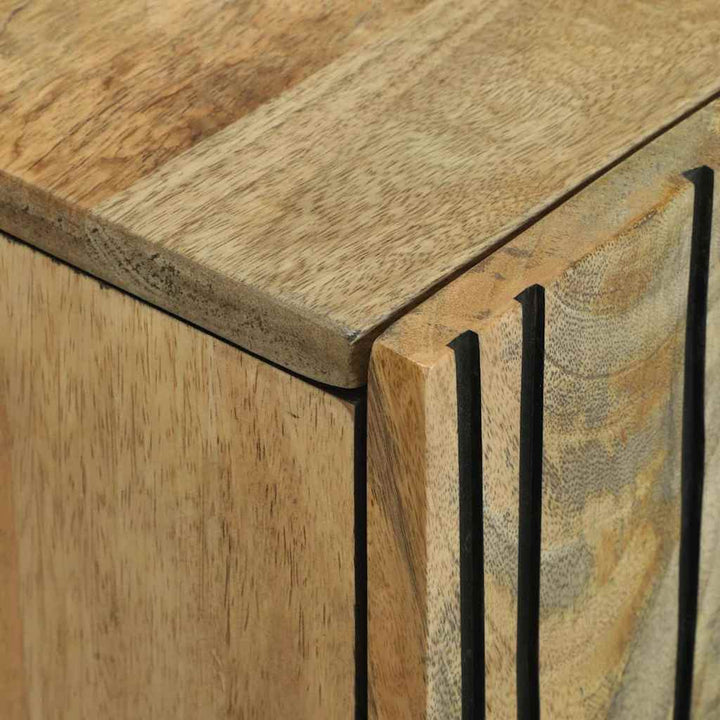 Skab Brun 90 x 33 x 75 cm Massivt mangotræ