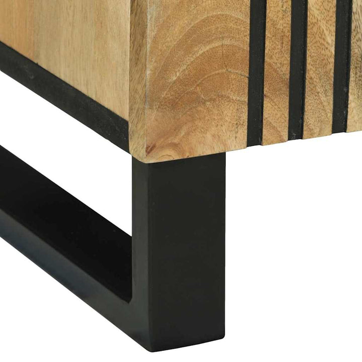 Skab Brun 90 x 33 x 75 cm Massivt mangotræ