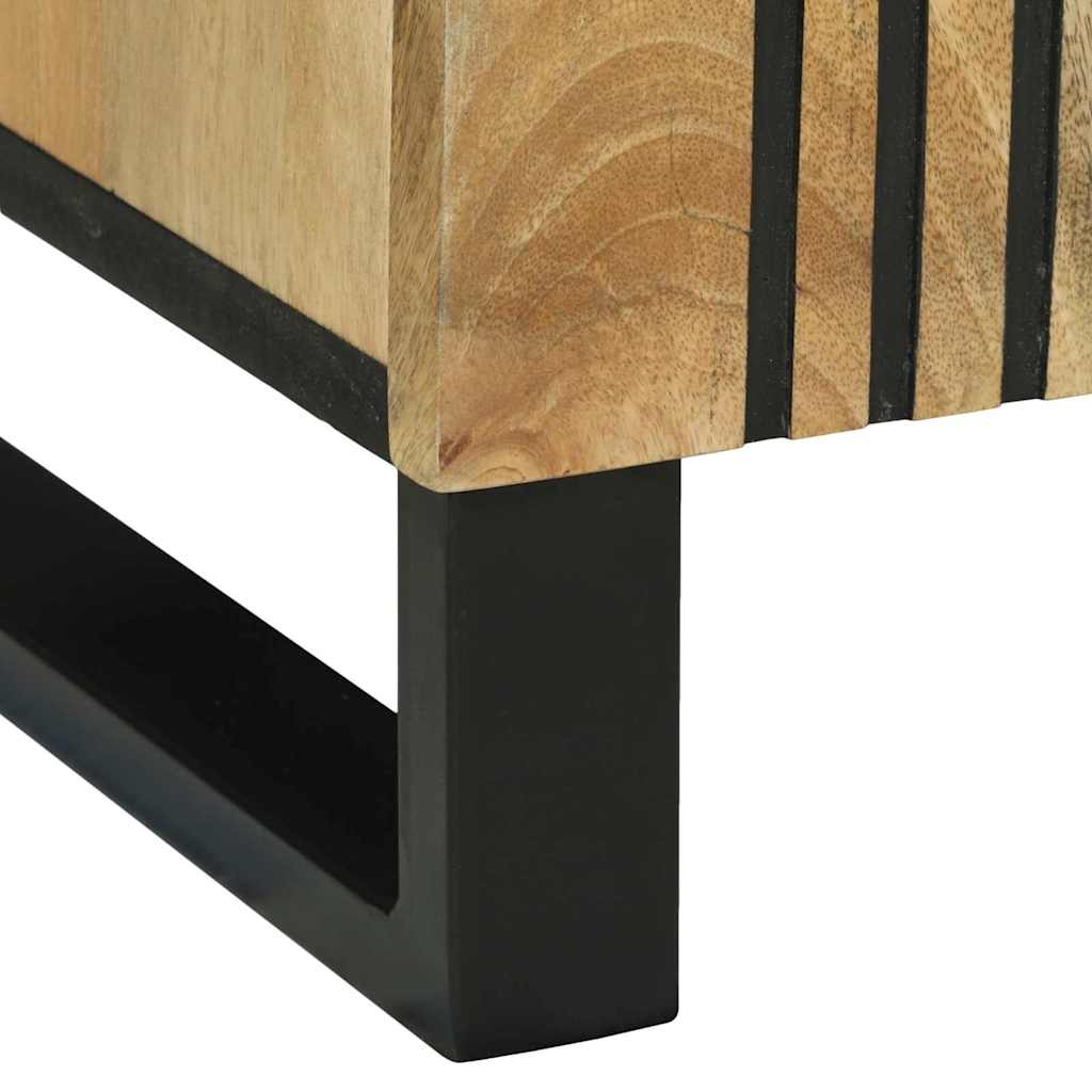 Skab Brun 90 x 33 x 75 cm Massivt mangotræ