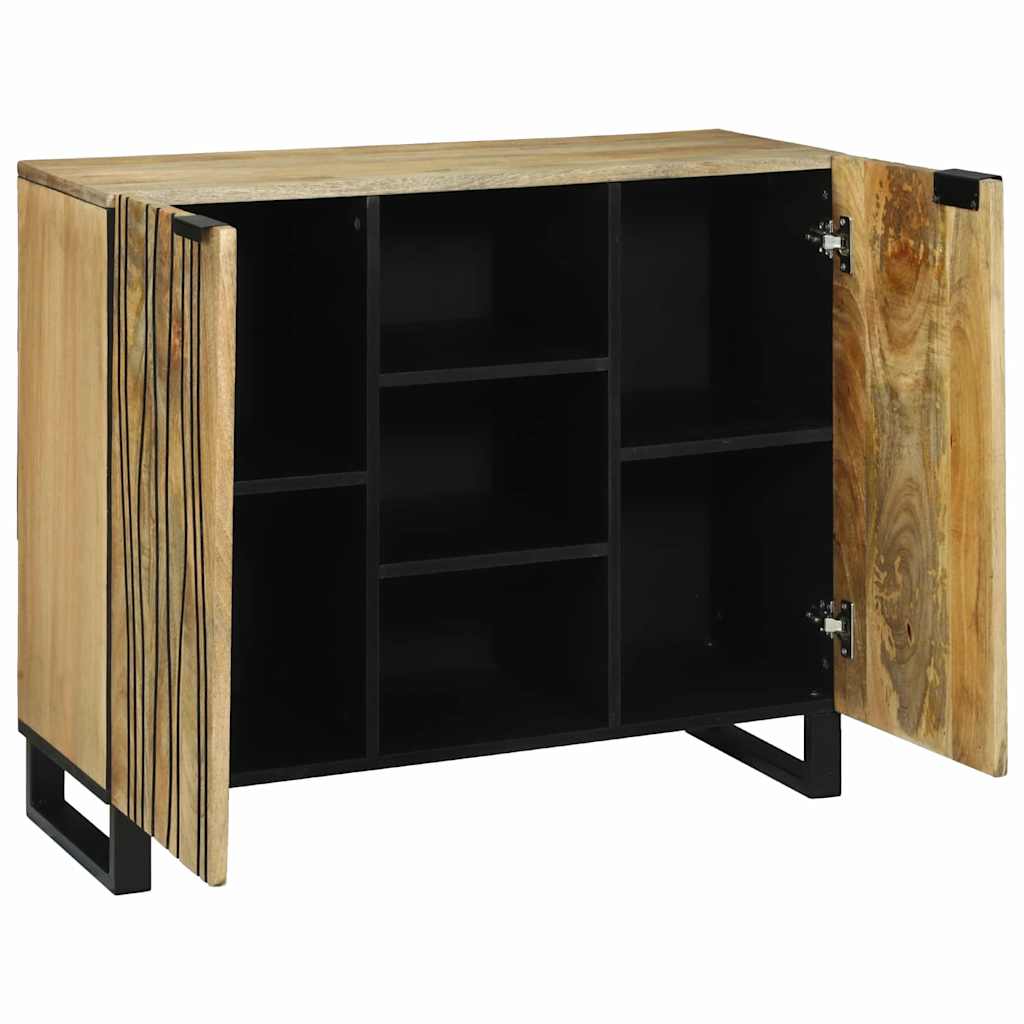 Skab Brun 90 x 33 x 75 cm Massivt mangotræ