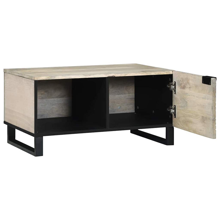 Sofabord Hvid 80 x 50 x 40 cm Konstrueret træ