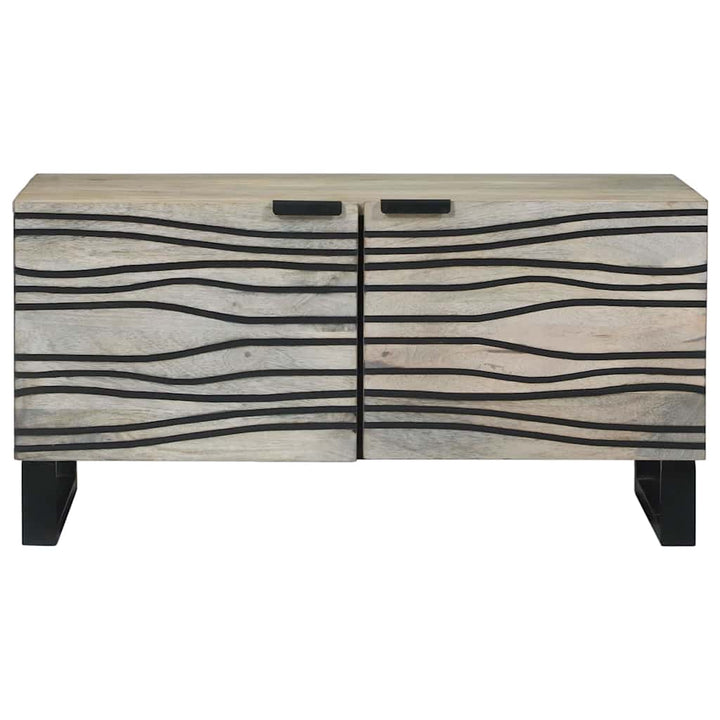 Sofabord Hvid 80 x 50 x 40 cm Konstrueret træ