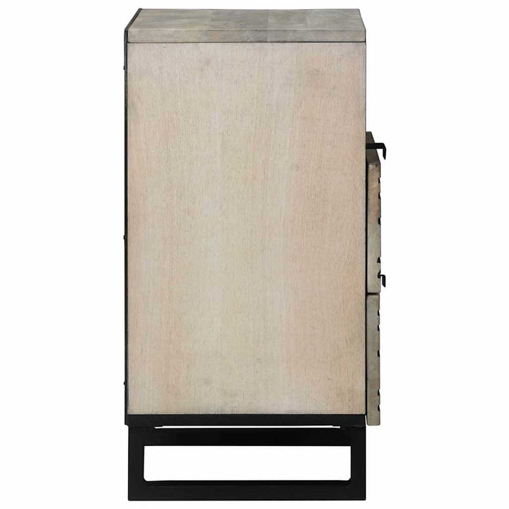 Natskab Hvid 50 x 33 x 62 cm Konstrueret træ