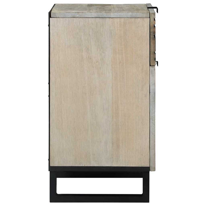 Natskab Hvid 50 x 33 x 60 cm Konstrueret træ