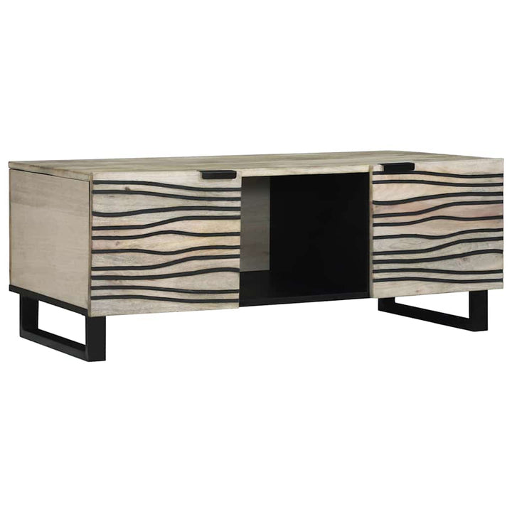 Sofabord Hvid 100 x 54 x 40 cm Konstrueret træ