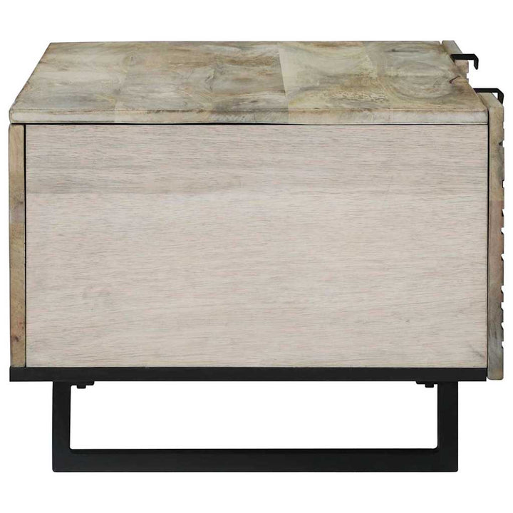 Sofabord Hvid 100 x 54 x 40 cm Konstrueret træ