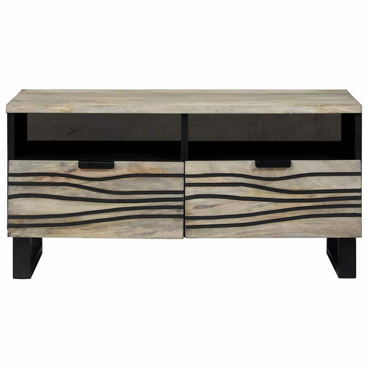 Sofabord Hvid 80 x 54 x 40 cm Konstrueret træ