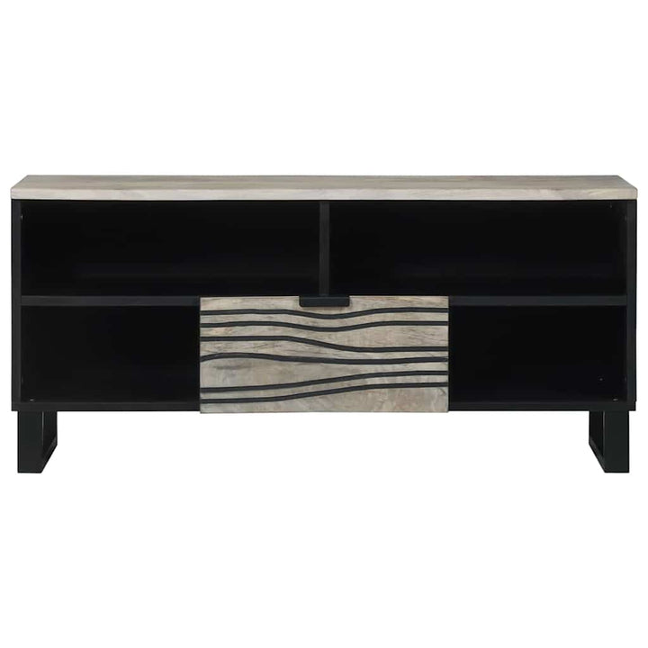 TV Enheder med skuffe Hvid 105 x 33 x 46 cm Konstrueret træ