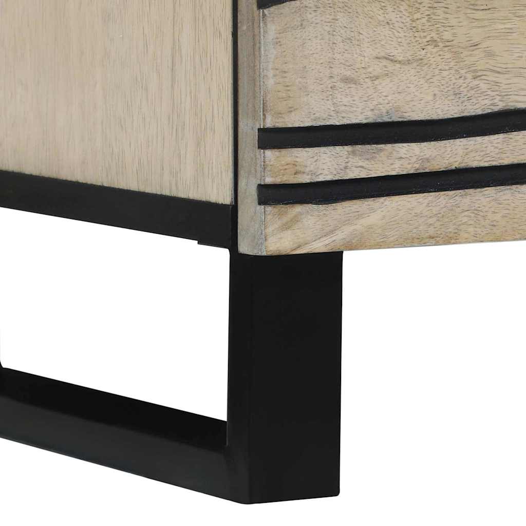 TV Enheder med skuffe Hvid 80 x 33 x 46 cm Konstrueret træ