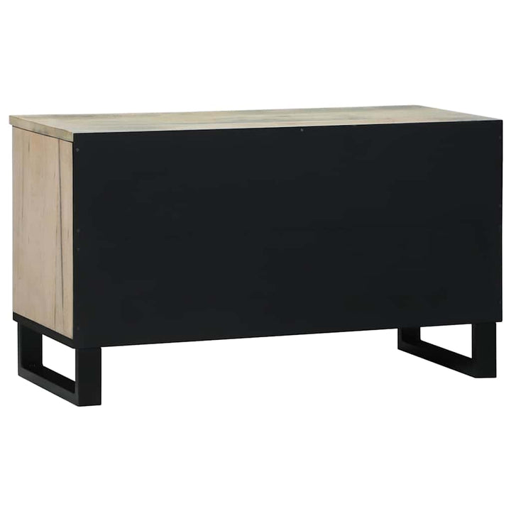 TV Enheder med skuffe Hvid 80 x 33 x 46 cm Konstrueret træ