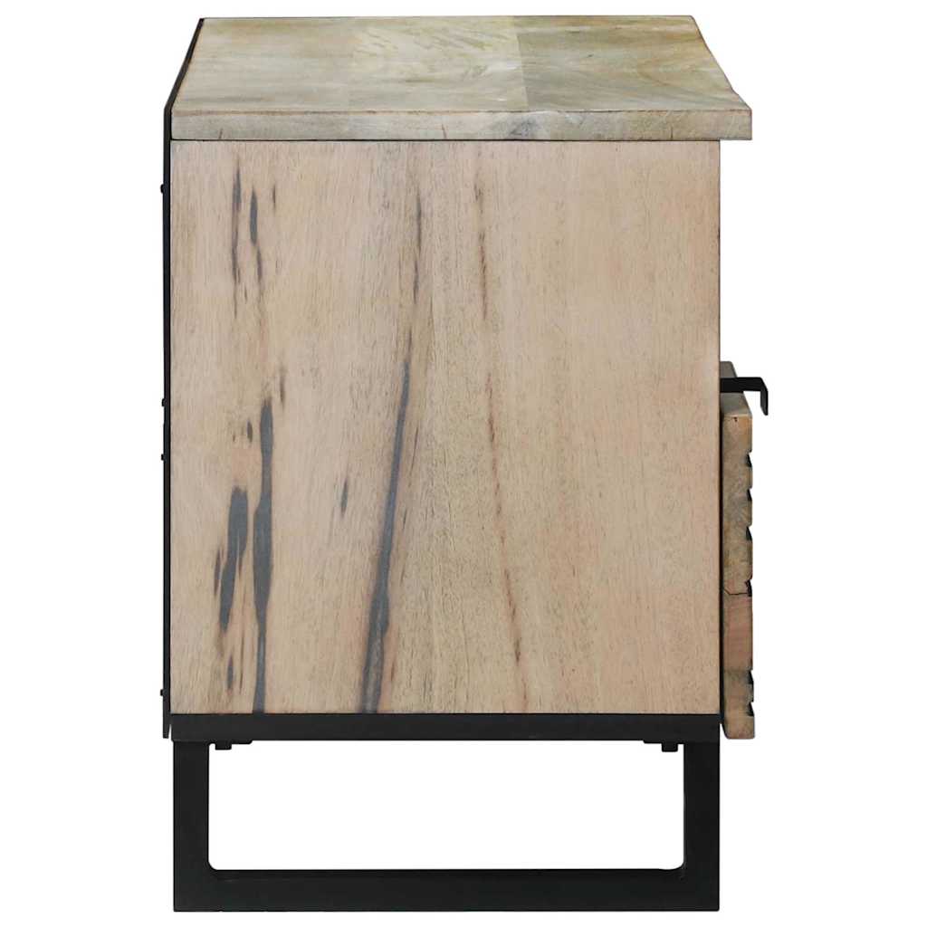 TV Enheder med skuffe Hvid 100 x 33 x 46 cm Konstrueret træ