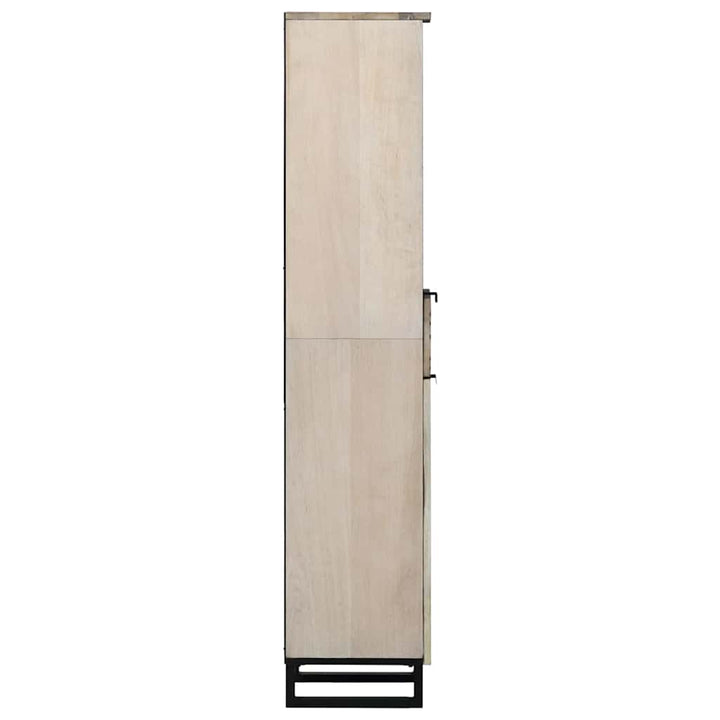Badeværelsesskab Hvid 38 x 33 x 160 cm Konstrueret træ