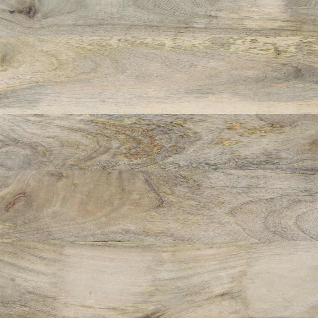 Skab Hvid 90 x 33 x 75 cm Massivt mangotræ