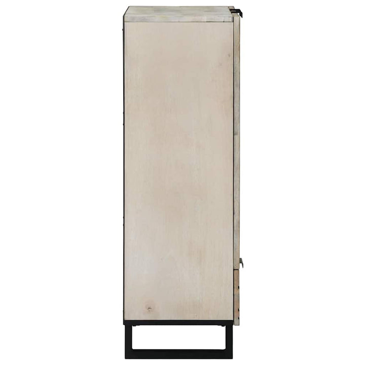 Medieopbevaringsskabe & -reoler Hvid og sort 60 x 33 x 100 cm