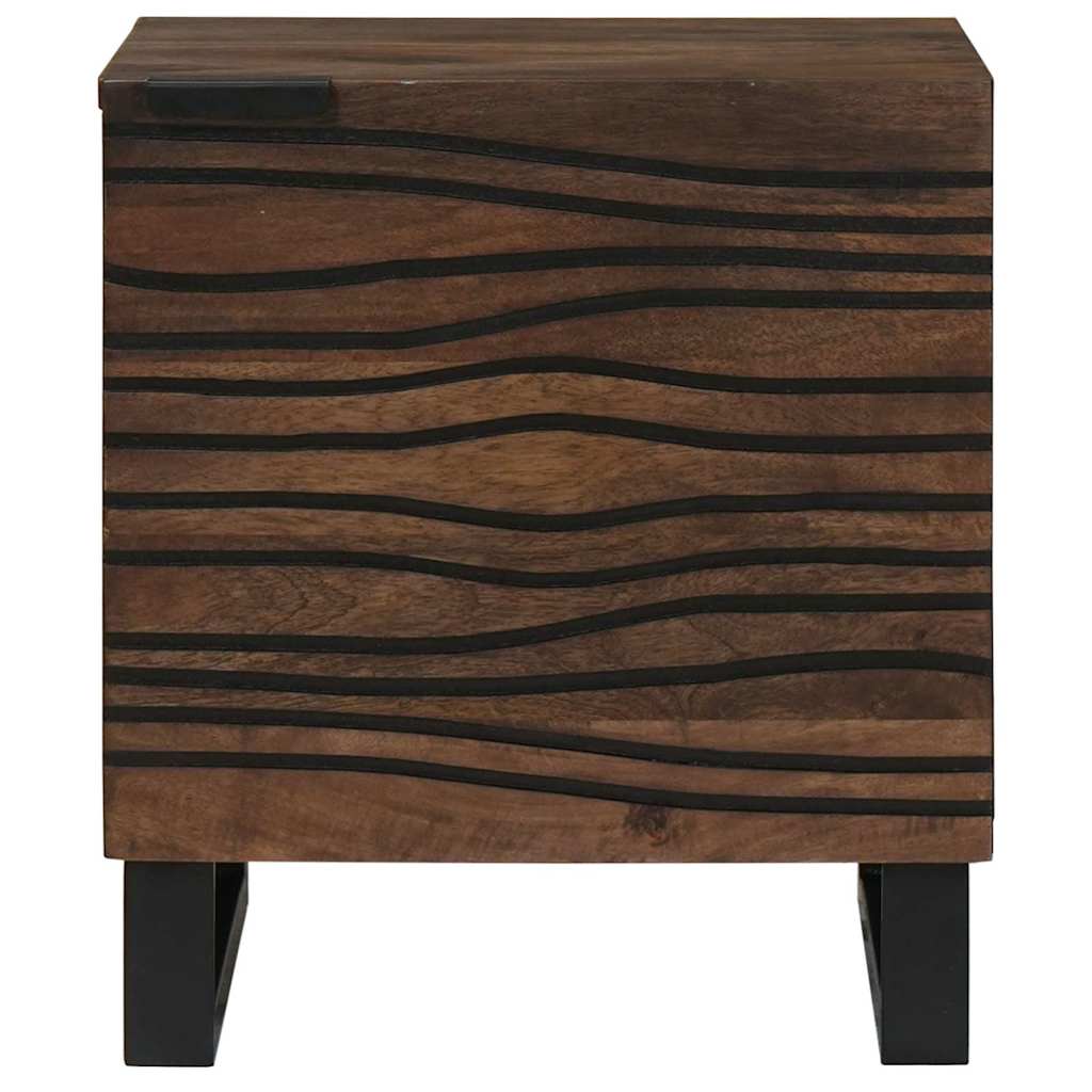 Natskab Valnød 40 x 33 x 46 cm Konstrueret træ