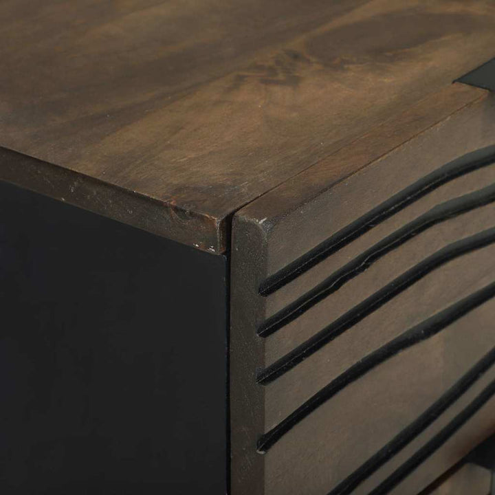 Natskab Valnød 40 x 33 x 46 cm Konstrueret træ