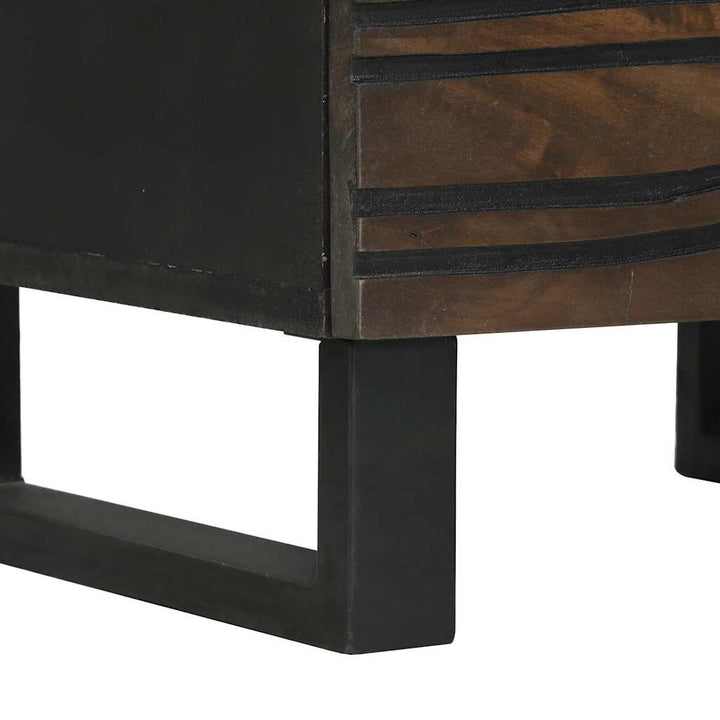 Natskab Valnød 40 x 33 x 46 cm Konstrueret træ