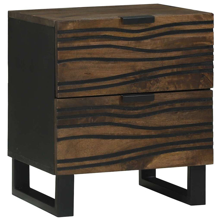 Natskab Valnød 40 x 33 x 46 cm Konstrueret træ