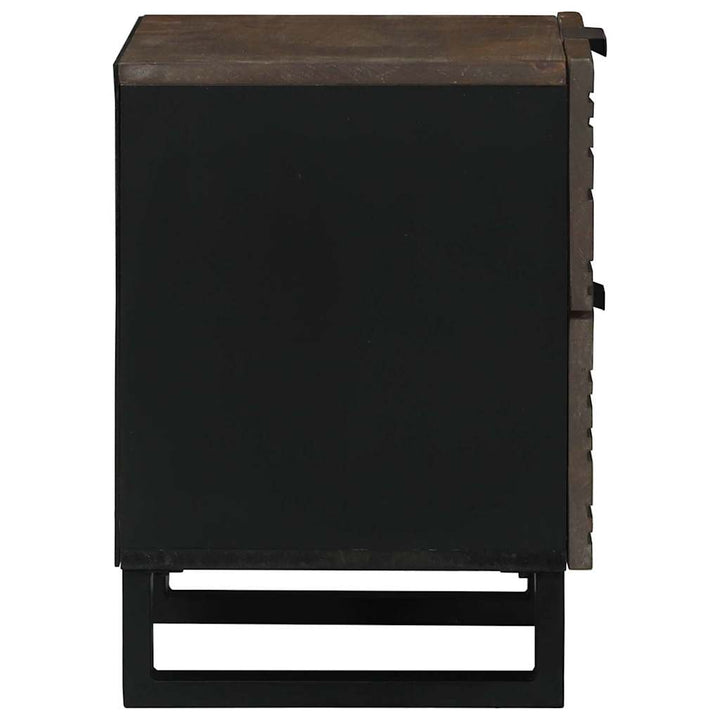 Natskab Valnød 40 x 33 x 46 cm Konstrueret træ