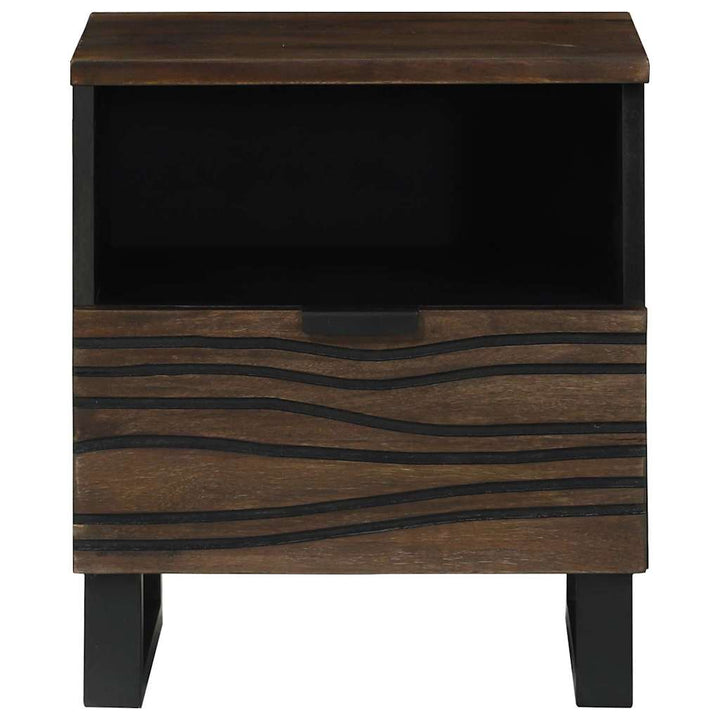 Natskab Valnød 40 x 33 x 46 cm Konstrueret træ