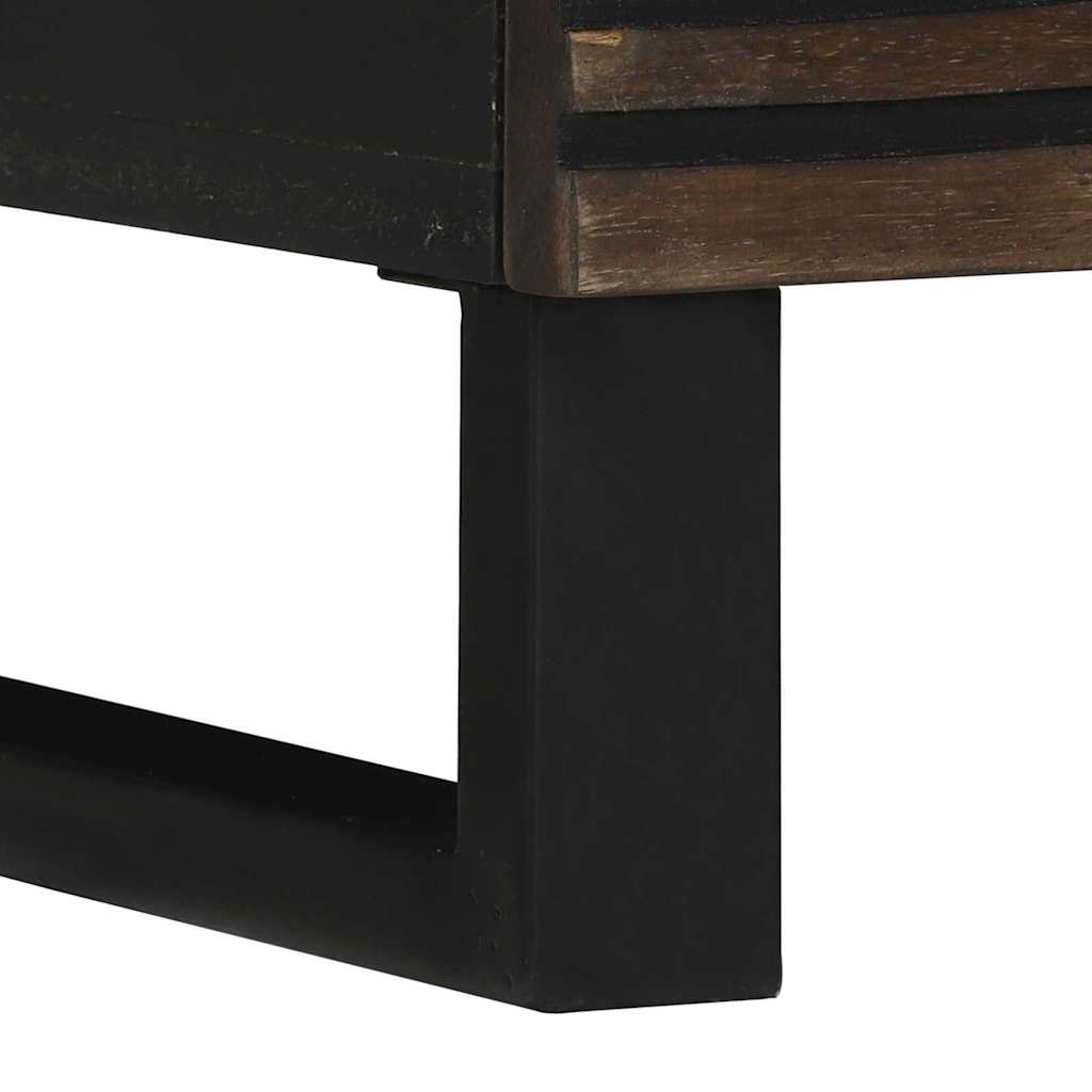 Natskab 2 pcs Valnød 40 x 33 x 46 cm Konstrueret træ