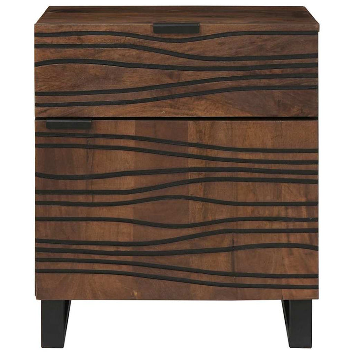 Natskab Valnød 50 x 33 x 60 cm Konstrueret træ