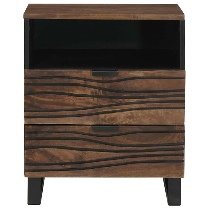 Natskab Valnød 50 x 33 x 62 cm Konstrueret træ