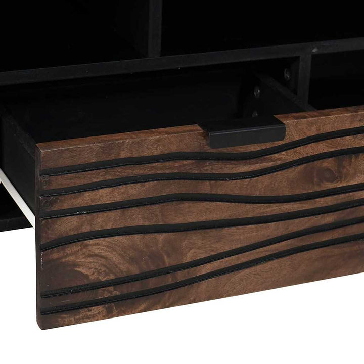 TV Enheder med skuffe Valnød 105 x 33 x 46 cm Konstrueret træ