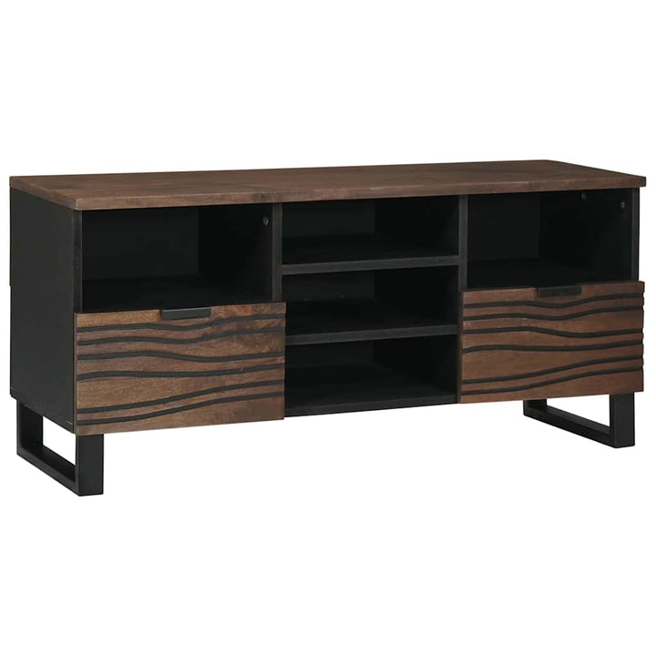 TV Enheder med skuffe Valnød 100 x 33 x 46 cm Konstrueret træ
