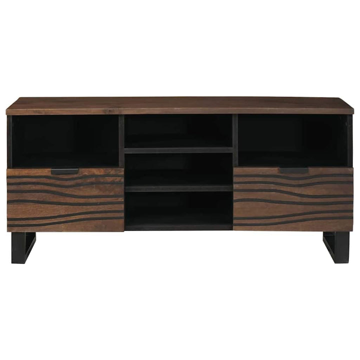 TV Enheder med skuffe Valnød 100 x 33 x 46 cm Konstrueret træ