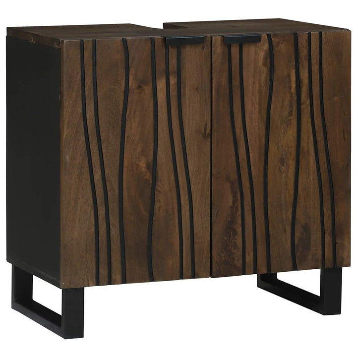 Badeværelsesskabsunder Valnød 62 x 33 x 58 cm Konstrueret træ