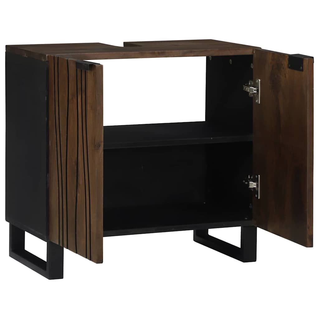 Badeværelsesskabsunder Valnød 62 x 33 x 58 cm Konstrueret træ