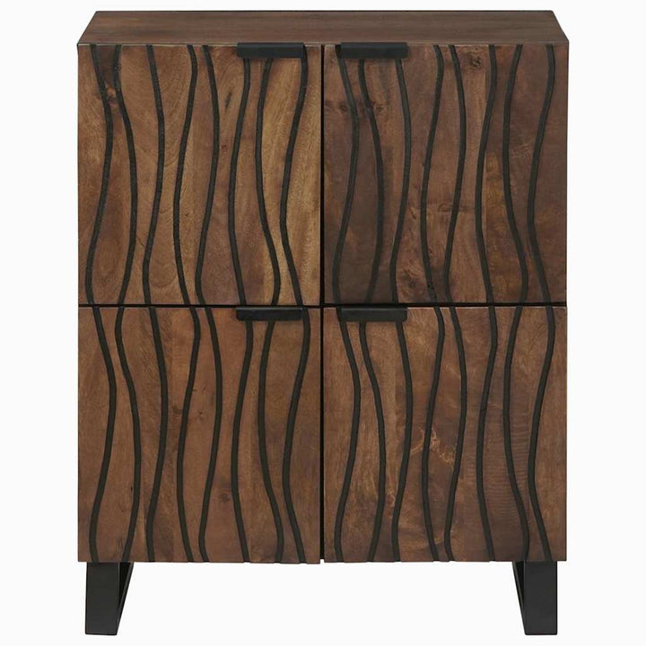 Medieopbevaringsskabe & -reoler Brun 60 x 33.5 x 75 cm