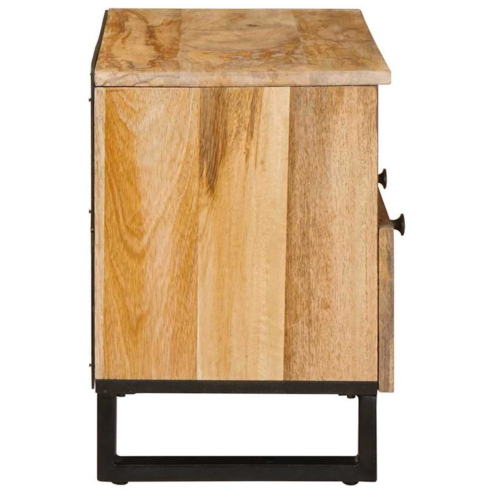 TV-skab med skuffe Brun 70 x 33 x 46 cm Massivt mangotræ