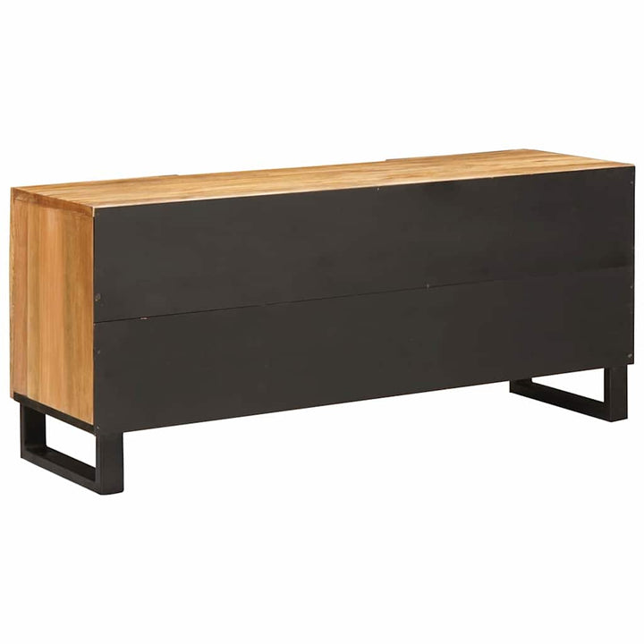 TV-skab med skuffe Brun 105 x 33 x 46 cm Massivt mangotræ